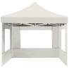 Professional Folding Party Tent 4.5x3m Cream - HipoMarket