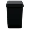 Dual Bin Anthracite 2x25 L - Efficient Waste Separation