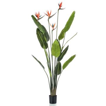 Emerald Artificial Strelitzia Tree with 4 Flowers - 150 cm