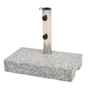 Parasol Base Granite Rectangular 25 kg - Elegant & Sturdy