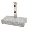 Parasol Base Granite Rectangular 25 kg - Elegant & Sturdy