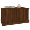 Brown Oak Storage Box - 70x40x38 cm Engineered Wood