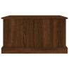 Brown Oak Storage Box - 70x40x38 cm Engineered Wood