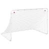 Soccer Goal White 122x81 cm - Durable Steel Training Aid