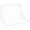 Soccer Goal White 122x81 cm - Durable Steel Training Aid