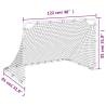 Soccer Goal White 122x81 cm - Durable Steel Training Aid