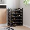 Wine Rack for 36 Bottles PP Stackable Quantity in Package 1 Number of 36 Number of Bottles 