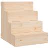 Pet Stair 40x49x47 cm - Solid Wood Pine for Easy Access