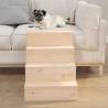 Pet Stair 40x49x47 cm - Solid Wood Pine for Easy Access