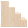 Pet Stair 40x49x47 cm - Solid Wood Pine for Easy Access