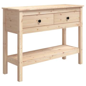 Solid Pine Console Table - Stylish & Practical Furniture