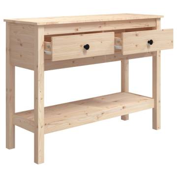 Solid Pine Console Table - Stylish & Practical Furniture