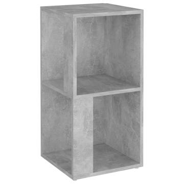 Stylish Concrete Grey Corner Cabinet | 33x33x67 cm | Hipomarket