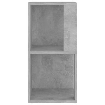 Stylish Concrete Grey Corner Cabinet | 33x33x67 cm | Hipomarket