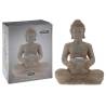 ProGarden Poly-stone Buddha with Solar Light - Illuminate Your Garden