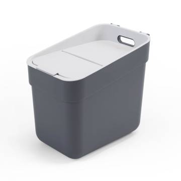 Curver 20L Dark Grey Trash Can - Ideal Waste Solution