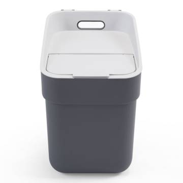 Curver 20L Dark Grey Trash Can - Ideal Waste Solution