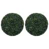 Artificial Boxwood Balls - Set of 2 (52 cm) for Home & Garden