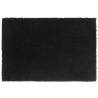 5 Pcs Black Tufted Coir Door Mats 40x60 cm | Hipomarket UK