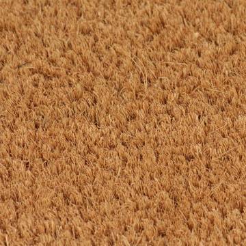 Natural Coir Door Mat 80x100 cm - Durable & Non-Slip | HipoMarket