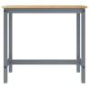 3 Piece Grey Bar Set - Solid Pine Wood | Hipomarket