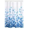 RIDDER Shower Curtain Cubes - Tranquil Bathroom Decor