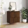 Brown Oak Sideboard 60x35x70 cm - Stylish Engineered Wood