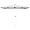 Parasol 200x300 cm Sand White - UV Protection & Durable Design