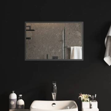 LED Bathroom Mirror 60x40 cm - Stylish & Waterproof