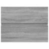 Sink Cabinet Grey Sonoma | 60x38.5x45 cm Engineered Wood