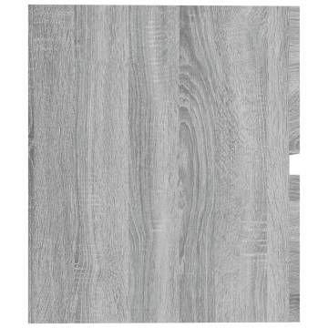 Sink Cabinet Grey Sonoma | 60x38.5x45 cm Engineered Wood