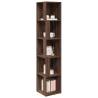 Corner Cabinet Brown Oak - Space-Saving Storage Solution