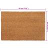 Natural Coir Door Mats 5 pcs - 40x60 cm Tufted | Hipo Market