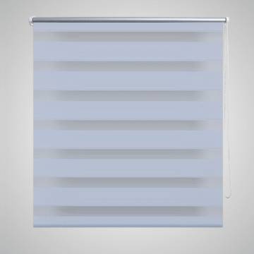 Zebra Blind 50x100 cm White - Stylish Modern Window Treatment