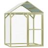 Durable Chicken Cage 1.5x1.5x2m - Wood & Steel