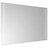 Stylish LED Bathroom Mirror 60x40 cm | Waterproof & Convenient