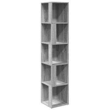 Corner Cabinet Grey Sonoma - Space-Saving Storage Solution