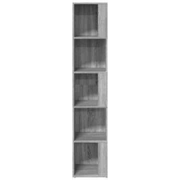 Corner Cabinet Grey Sonoma - Space-Saving Storage Solution