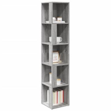 Corner Cabinet Grey Sonoma - Space-Saving Storage Solution