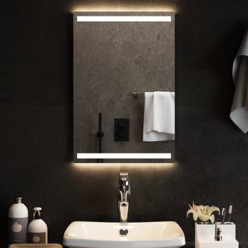 LED Bathroom Mirror 40x60 cm - Stylish & Waterproof | HipoMarket