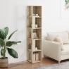 Stylish Corner Cabinet Sonoma Oak - 33x33x164.5 cm