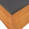 Garden Storage Box - Solid Acacia Wood 90x48x55 cm