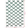 Nature Garden Trellis 100x200 cm - PVC Green - Hipomarket