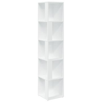 Corner Cabinet White 33x33x164.5 cm | Stylish Storage Solution