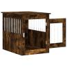 Dog Crate Furniture Smoked Oak - 55x75x65 cm | HipoMarket