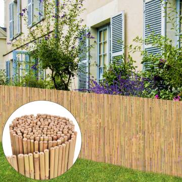 Bamboo Fence 300x100 cm - Natural Garden Barrier