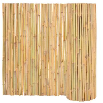 Bamboo Fence 300x100 cm - Natural Garden Barrier