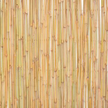 Bamboo Fence 300x100 cm - Natural Garden Barrier