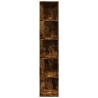 Corner Cabinet Smoked Oak - Stylish Storage Solution