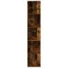 Corner Cabinet Smoked Oak - Stylish Storage Solution